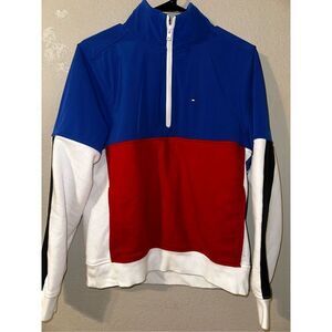 Tommy Hilfiger ColorBlock Quarter Zip Pullover